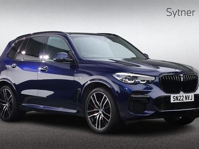 Used BMW X5 M Sport 389 HP (286 kW) 2022 Blue SUV