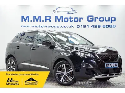 Used Peugeot 3008 GT-line 2020 Black SUV