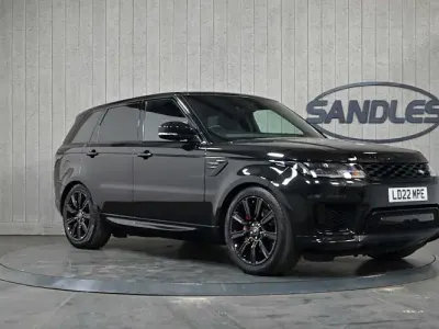 Gebraucht Land Rover Range Rover Sport HSE Dynamic 404 PS (297 kW) 2021 Schwarz SUV