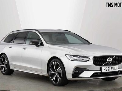 Silver Used 2021 Volvo V90 R-Design Estate | £27,350 (Fair price)