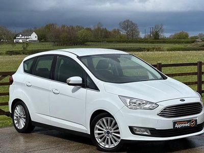 Used Ford C-MAX Titanium 125 HP (91 kW) 2016 White MPV