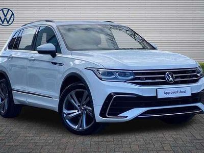 Used VW Tiguan R-line Edition 150 HP (110 kW) 2022 White SUV