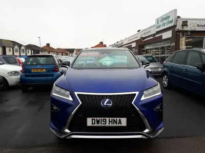 Used Lexus RX450h Sport Line 308 HP (226 kW) 2019 Blue SUV