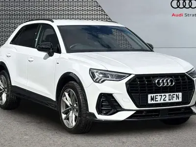 Used Audi Q3 Black Edition 150 HP (110 kW) 2022 White SUV