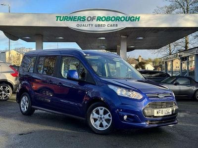 Blue Used 2018 Ford Grand Tourneo Connect Titanium MPV | £13,000 (Good price)