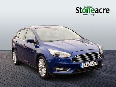 Used Ford Focus Titanium X 120 HP (88 kW) 2015 Blue Hatchback
