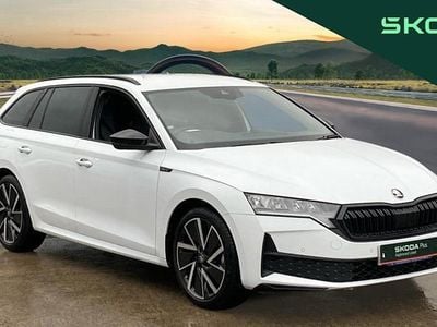 Used Skoda Octavia SportLine 150 HP (110 kW) 2025 White Estate