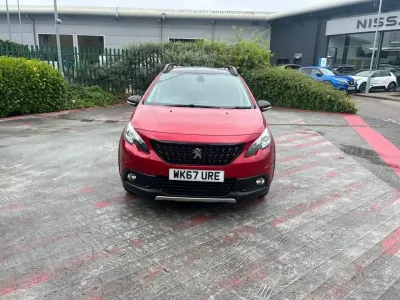 Used Peugeot 2008 GT-line 118 HP (86 kW) 2017 Red SUV