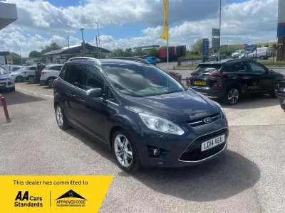 Begagnad Ford Grand C-Max Titanium X 125 HK (91 kW) 2014 Blå Minibuss