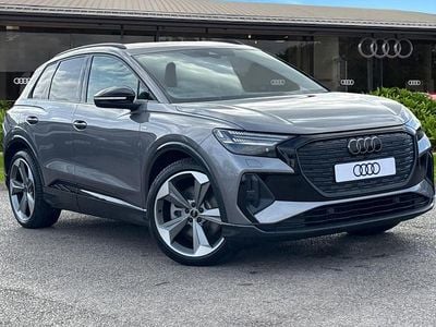 New Audi Q4 e-tron Black Edition 150 kW (204 HP) 2026 Grey SUV