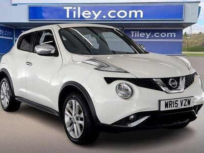 Used Nissan Juke Acenta Premium 2015 White SUV