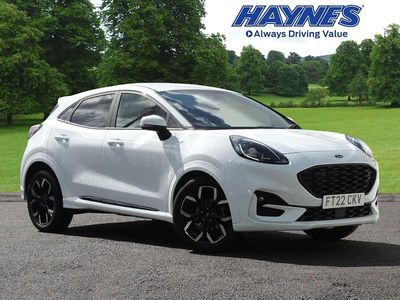 White Used 2022 Ford Puma ST-Line X Hatchback | £13,799 (Fair price)