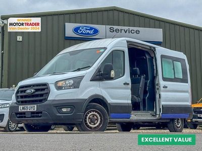 Used Ford Transit 130 HP (95 kW) 2019 White Van