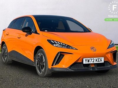 Used MG MG4 EV Trophy 150 kW (204 HP) 2022 Orange Hatchback