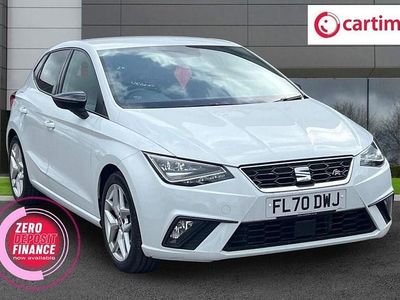 Used Seat Ibiza FR 95 HP (69 kW) 2020 White Hatchback