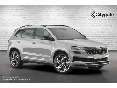 Used Skoda Karoq SportLine 110 HP (80 kW) 2024 Meteor grey SUV