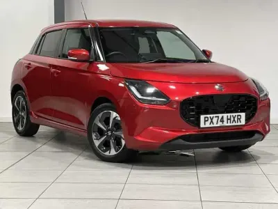 Used Suzuki Swift 82 HP (60 kW) 2024 Burning red metallic Hatchback