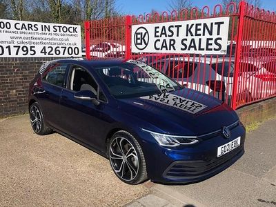 Used VW Golf VII Life 130 HP (95 kW) 2021 Blue Hatchback