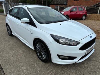 White Used 2017 Ford Focus ST-Line Hatchback | £8,495 (Good price)