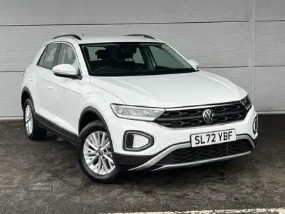 Used VW T-Roc Life 150 HP (110 kW) 2022 White SUV