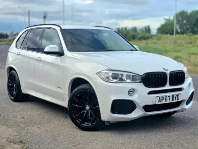 Used BMW X5 M Sport 313 HP (230 kW) 2017 White SUV