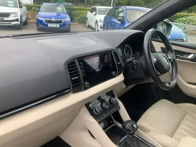 Used Skoda Karoq SE L 150 HP (110 kW) 2020 Blue SUV