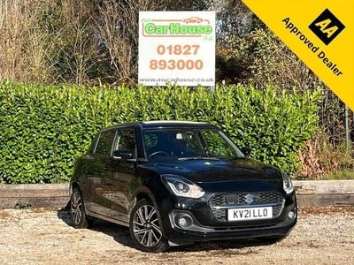 Used Suzuki Swift SZ5 83 HP (61 kW) 2021 Black Hatchback