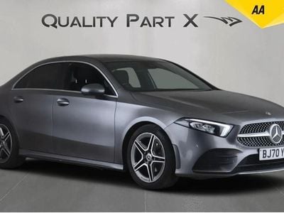 Used Mercedes A180 AMG line 136 HP (100 kW) 2021 Grey Sedan