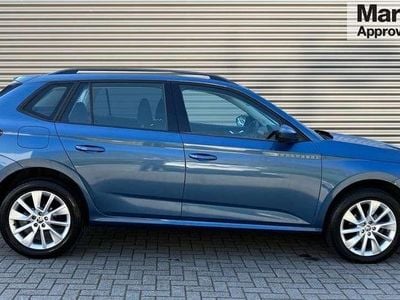 Used Skoda Kamiq SE 115 HP (84 kW) 2020 Blue SUV