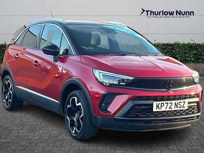 Used Vauxhall Crossland Ultimate 130 HP (95 kW) 2022 Red SUV