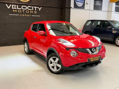 Used Nissan Juke Visia 2017 Red SUV