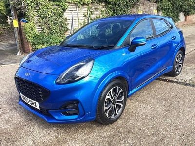 Begagnad Ford Puma ST-Line 125 HK (91 kW) 2021 Blå SUV