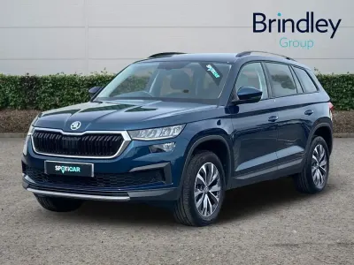 Used Skoda Kodiaq SE Drive 148 HP (108 kW) 2024 Blue SUV