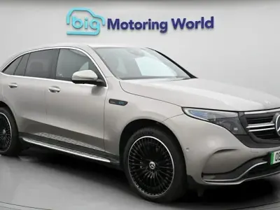 Used Mercedes EQC400 AMG Line Premium Plus 300 kW (408 HP) 2022 Silver SUV