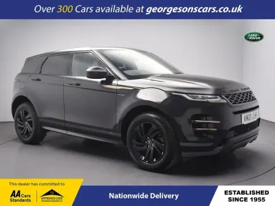 Używany Land Rover Range Rover evoque R-Dynamic 204 KM (150 kW) 2021 Czarny SUV