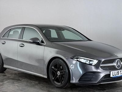 Used Mercedes A180 AMG line 116 HP (85 kW) 2019 Grey Hatchback