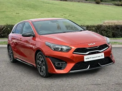 Used Kia Ceed GT-Line 158 HP (116 kW) 2022 Orange Hatchback