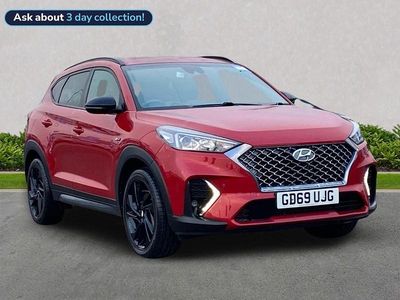Used Hyundai Tucson N Line 177 HP (130 kW) 2020 Red SUV