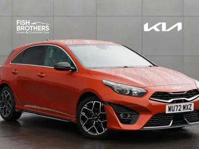 Used Kia Ceed GT-Line 158 HP (116 kW) 2022 Orange Hatchback