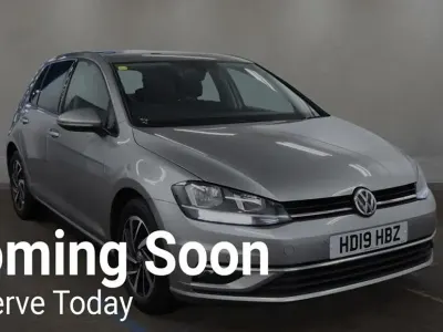 Used VW Golf VII Match 115 HP (84 kW) 2019 Silver Hatchback