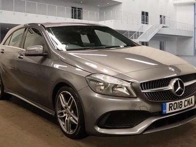 Grey Used 2018 Mercedes A180 AMG line Hatchback | £10,950 (Fair price)