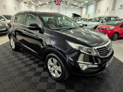 Używany Kia Sportage 133 KM (97 kW) 2012 Czarny SUV