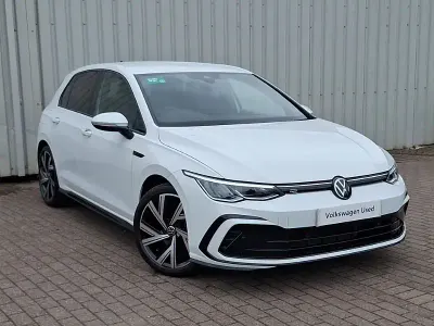 Used VW Golf VIII R-line 150 HP (110 kW) 2024 White Hatchback