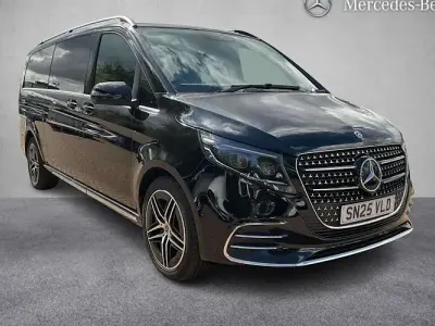 Used Mercedes V220 AMG line 163 HP (119 kW) 2025 Black MPV
