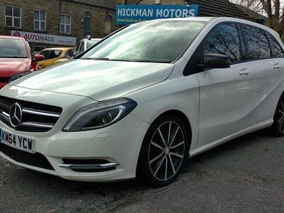 Used Mercedes B200 136 HP (100 kW) 2014 White MPV