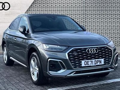 Grey Used 2021 Audi Q5 S-Line SUV | £30,998 (Fair price)