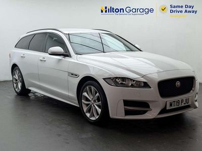 Begagnad Jaguar XF R-Sport 2019 Vit Kombi
