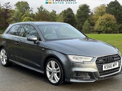 Used Audi A3 S-Line 184 HP (135 kW) 2016 Grey Hatchback