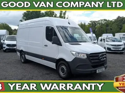 Używany Mercedes Sprinter Progressive 150 KM (110 kW) 2021 Biały Van
