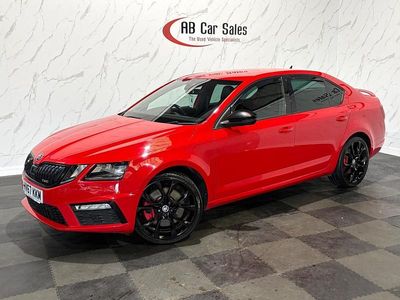 Red Used 2017 Skoda Octavia vRS Hatchback | £13,699 (Fair price)